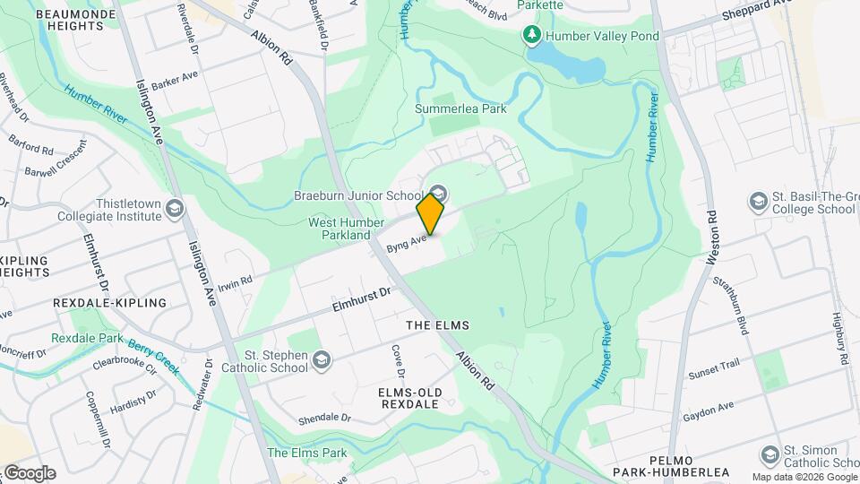 21 Byng Av Map and Location Details