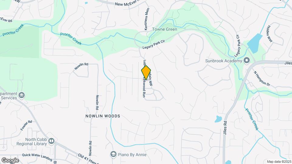 3829 Kirkwood Run NW Map and Location Details