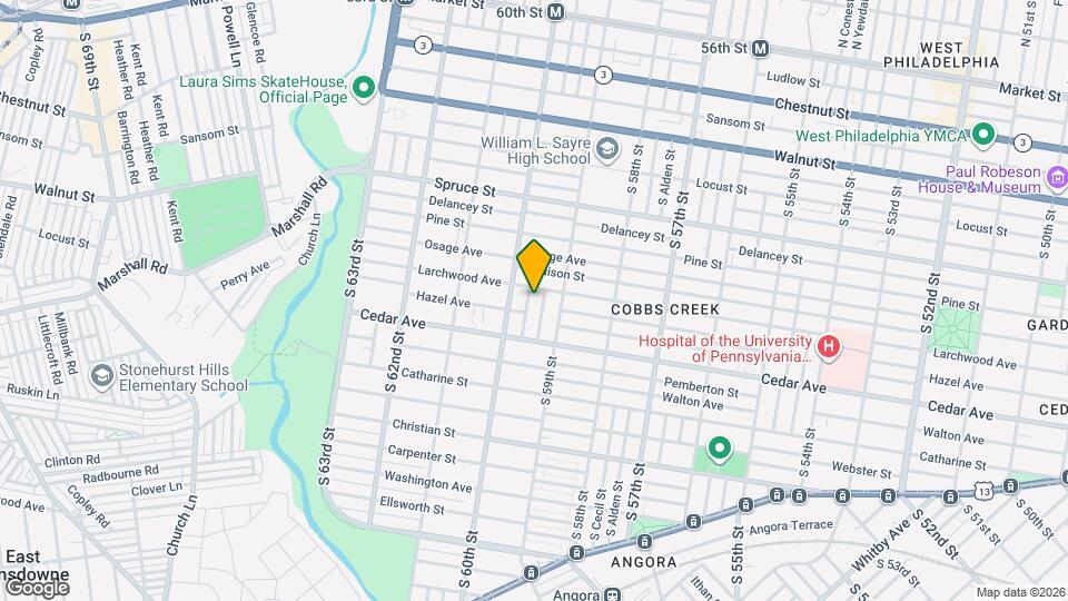 515 S Salford St Map and Location Details