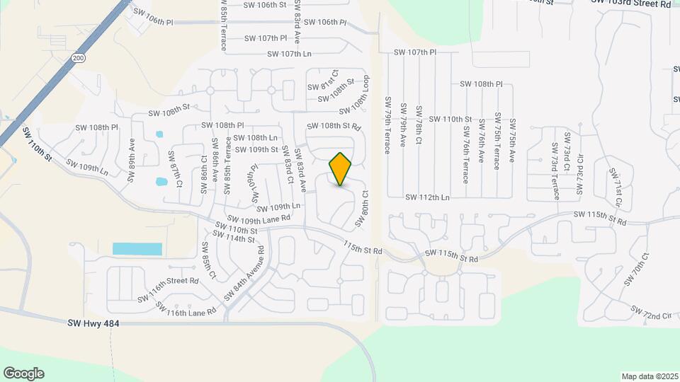 10962 SW 81st Ave Map and Location Details