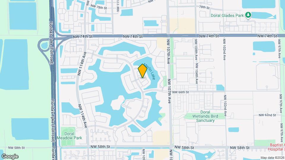 10919 NW 67th Terrace Map and Location Details