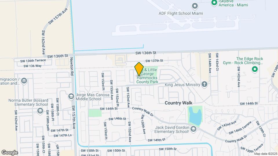 13961 SW 150th Ct Map and Location Details