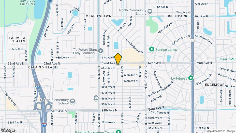 1241 61st Ave N Map and Location Details