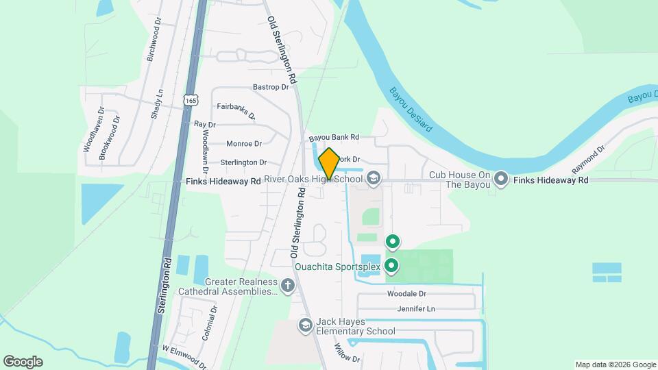 Hideway Place Apartments Map and Location Details