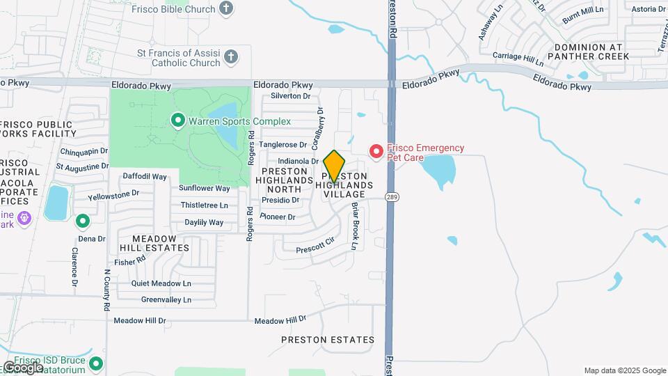 10944 Prescott Dr Map and Location Details