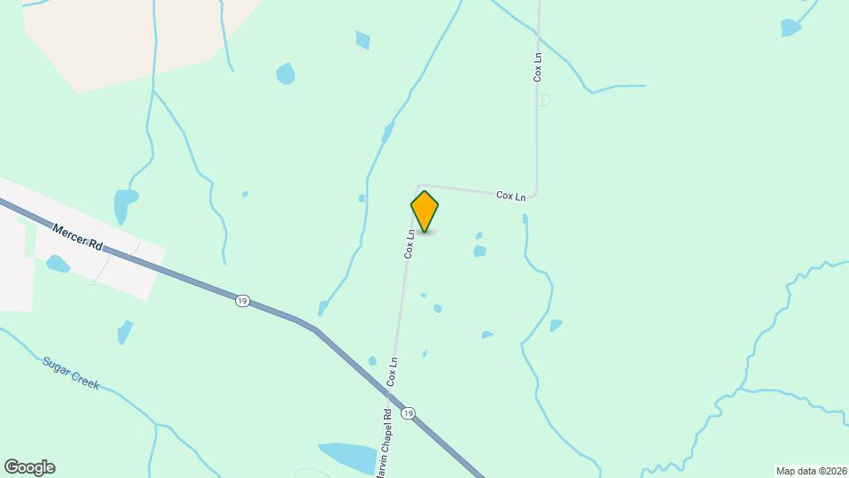 1226 Cox Ln Map and Location Details