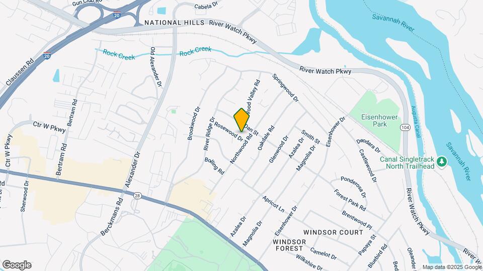 2703 Rosewood Dr Map and Location Details