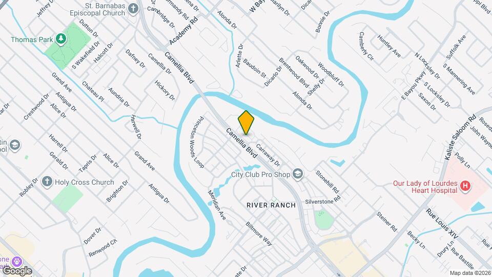 1013 Camellia Blvd Map and Location Details