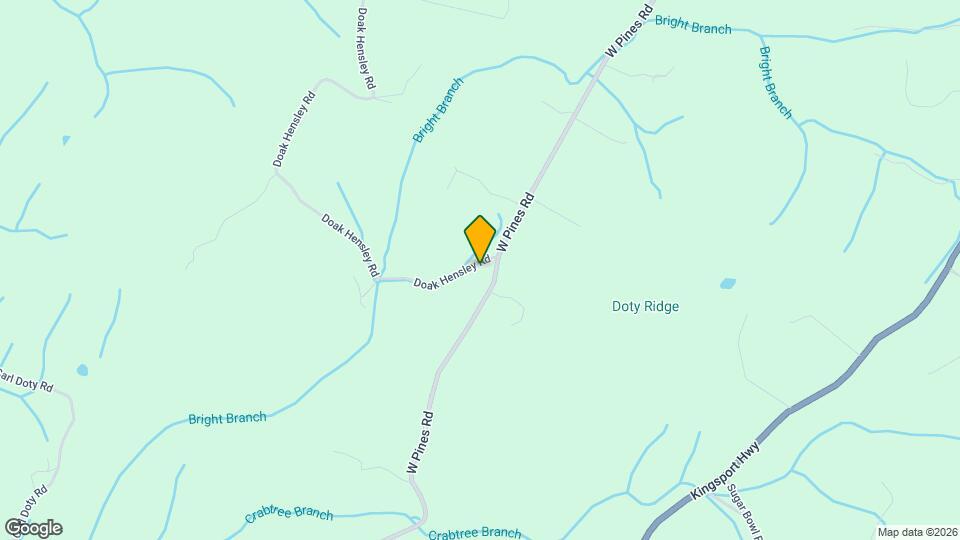 35 Doak Hensley Rd Map and Location Details