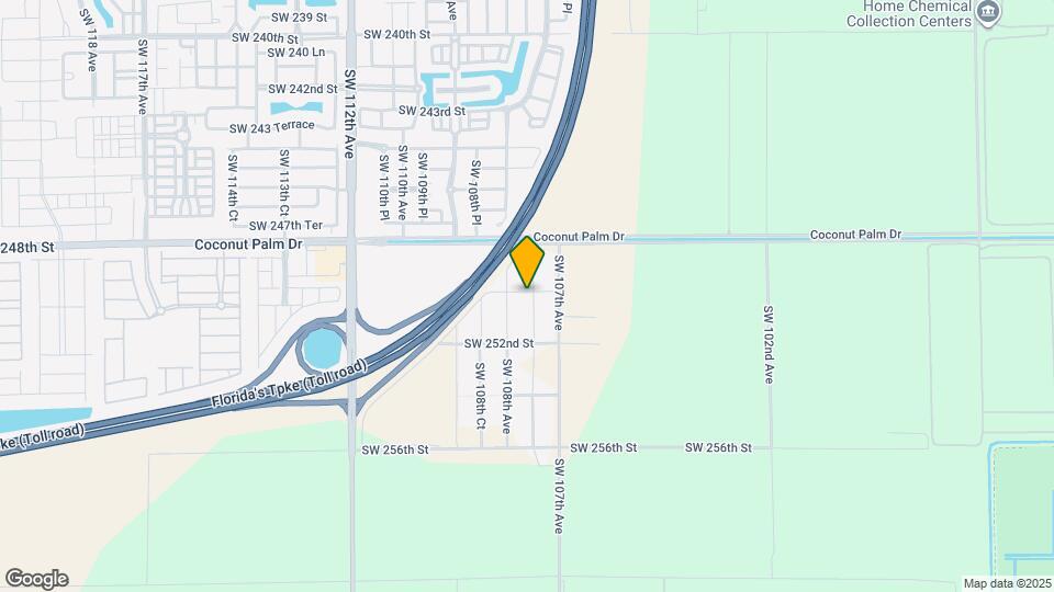 25185 SW 108th Ave Map and Location Details