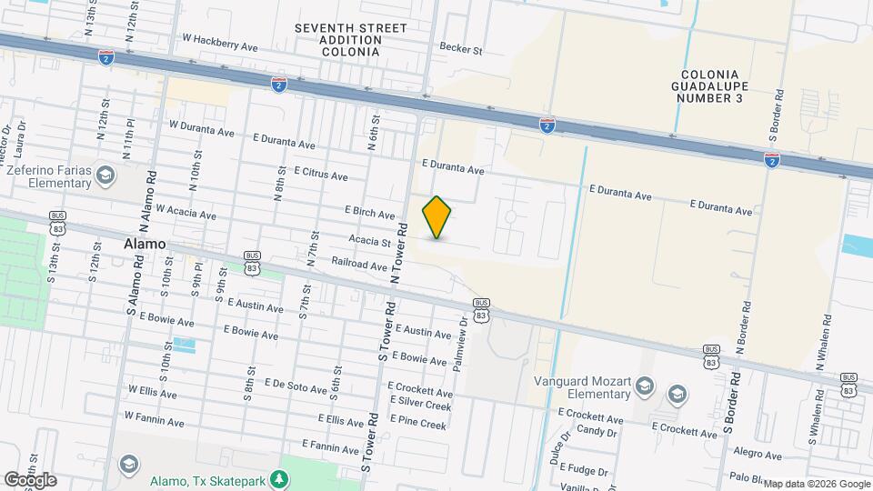 437 E Acacia Ave, Unit 1 Map and Location Details
