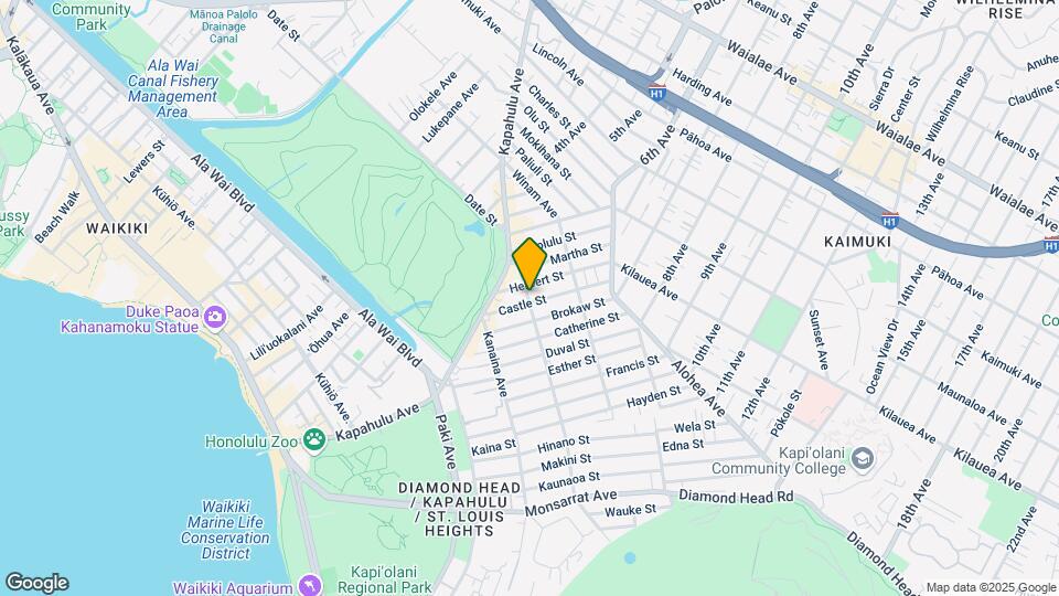 3336-3340 Campbell Ave Mapa y Detalles de la Ubicación
