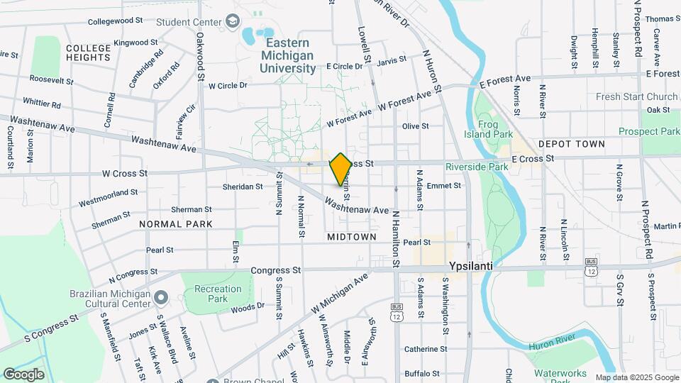 605 Emmet St Map and Location Details