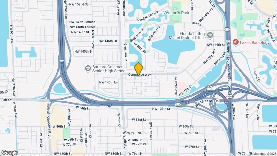 8425 NW 141st Terrace Map and Location Details