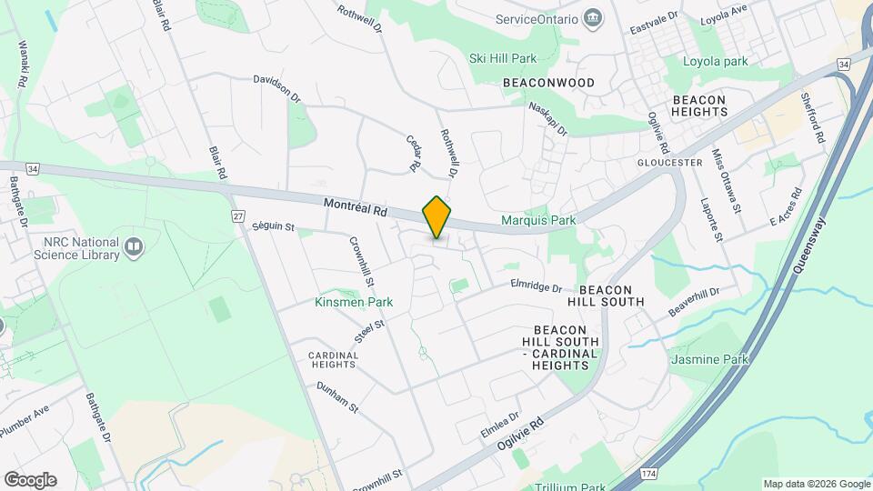 898 Elmsmere Rd Map and Location Details