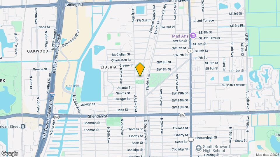 711 SW 10th St Mapa y Detalles de la Ubicación