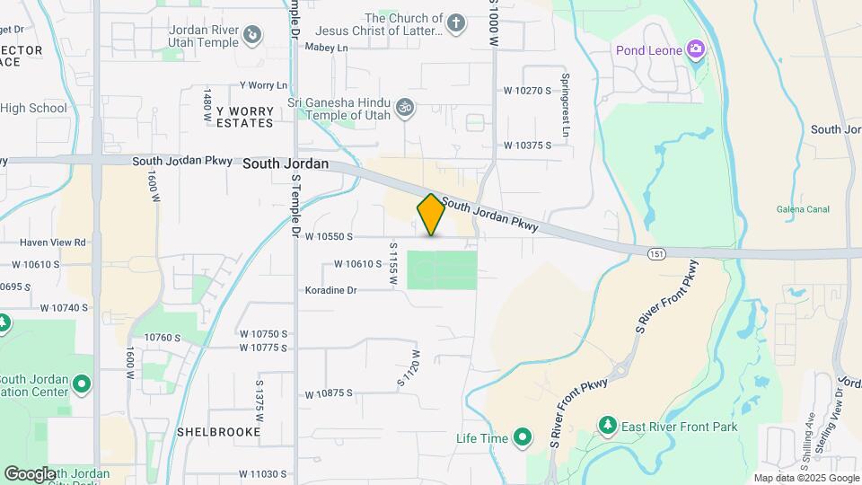 1105 W 10550 S, Unit Burr Basement Map and Location Details