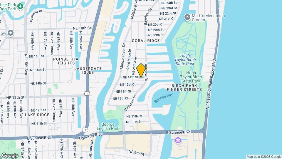 2624 NE 14th St Map and Location Details