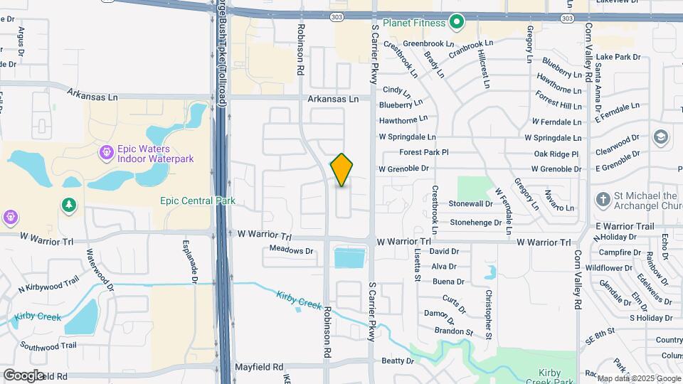 3020 Meadowbrook Dr Map and Location Details