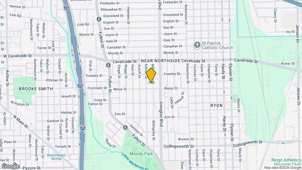 4411 Billingsley St Map and Location Details