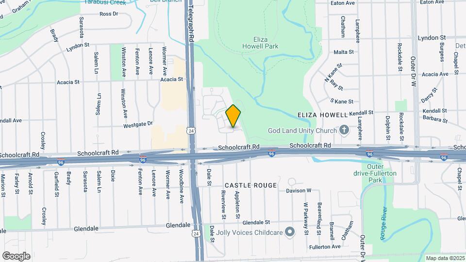 14131 Riverview St Map and Location Details
