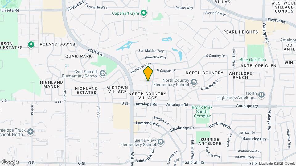 3544 Treleaven Ct Map and Location Details