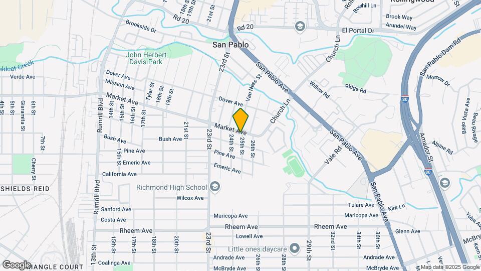 2488 Market Ave Mapa y Detalles de la Ubicación