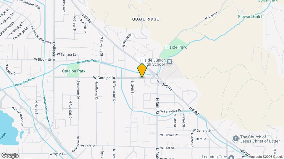 3721 W Catalpa Dr Map and Location Details