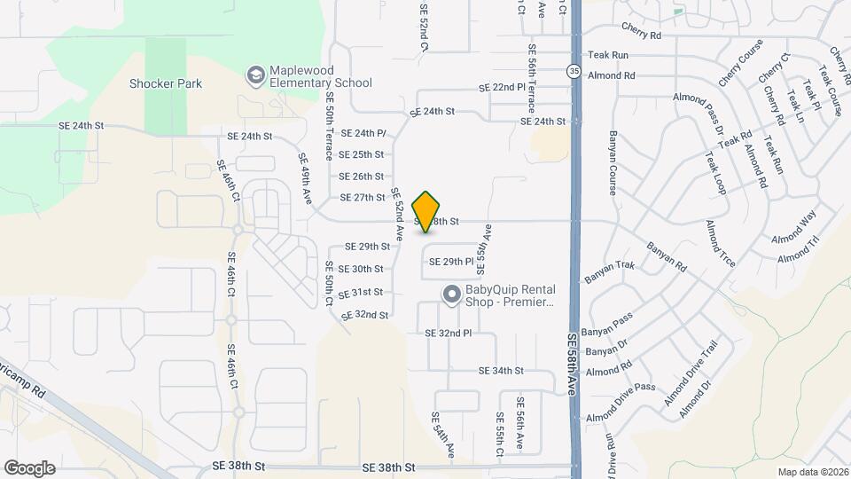 5315 SE 28th Ln Map and Location Details