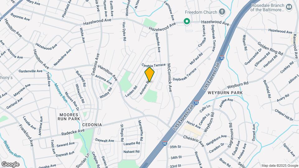5685 Arnhem Rd Map and Location Details