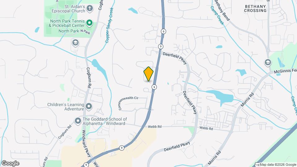 13206 Marrywood Dr Map and Location Details