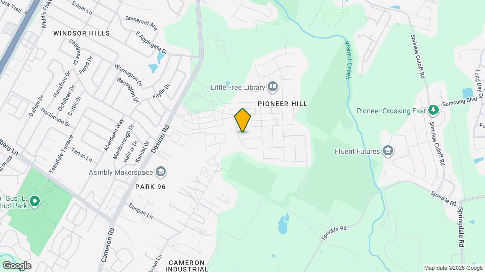 10003 Baden Ln Map and Location Details