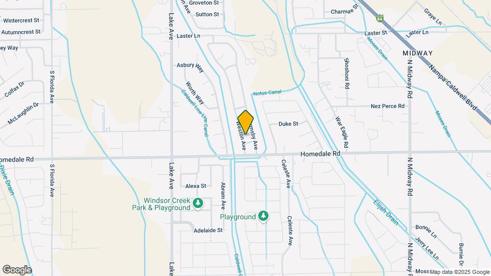 5419 Weston Ave Map and Location Details