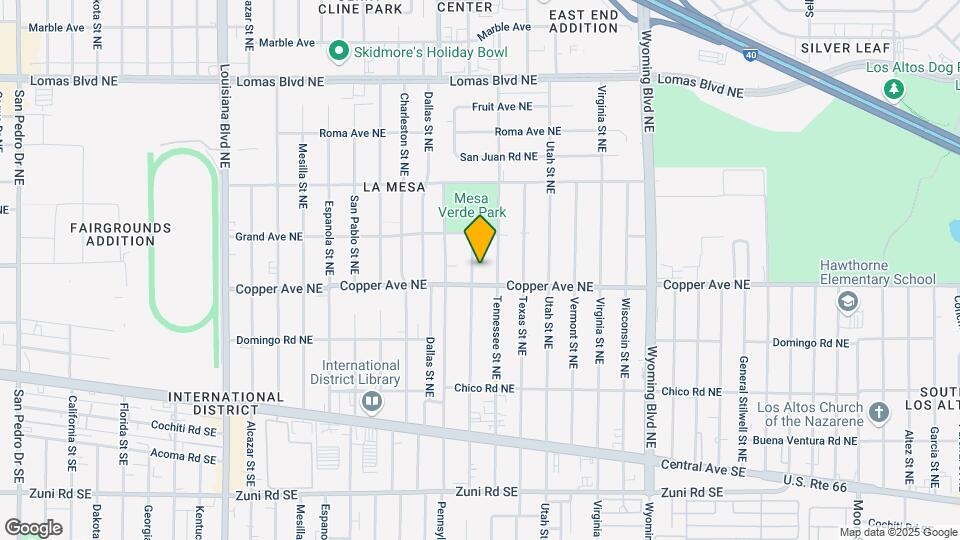 412 Rhode Island St NE Map and Location Details