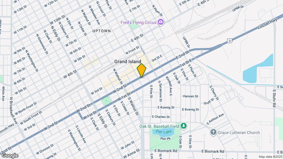 123 N Locust St, Unit 304 Map and Location Details