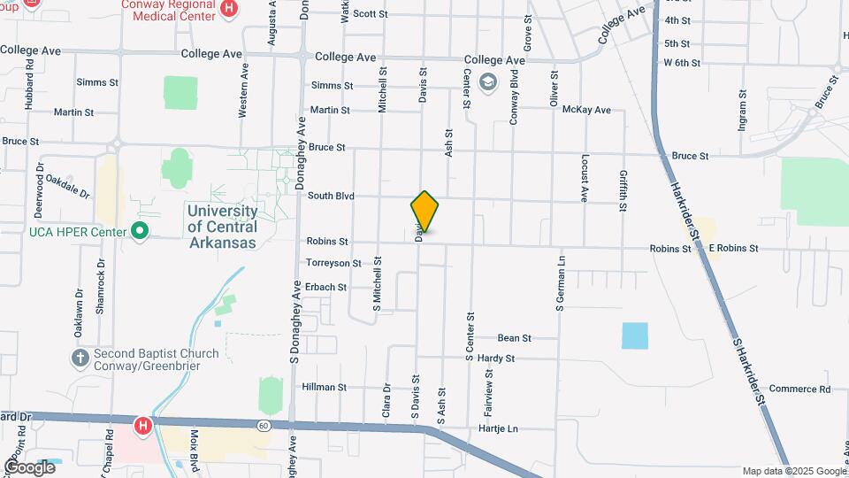 1726 Robins St Map and Location Details