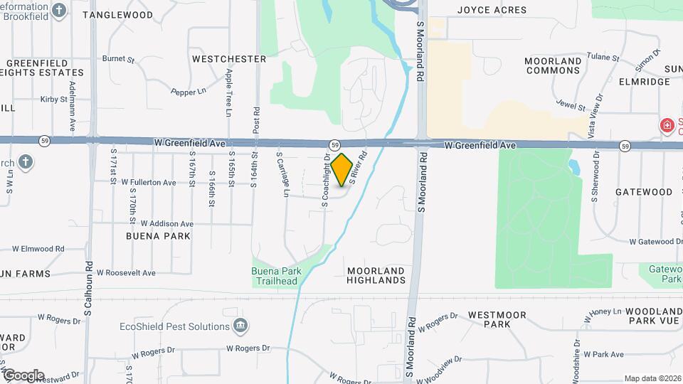 1517 S River Rd Map and Location Details