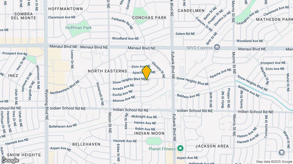 9619 Arvada Ave NE Mapa y Detalles de la Ubicación