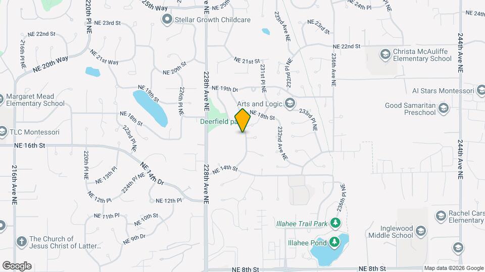 1603 229th Ave NE Map and Location Details