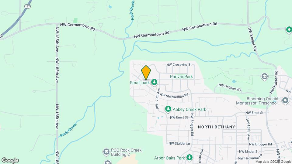 17291 NW Shackelford Rd Map and Location Details