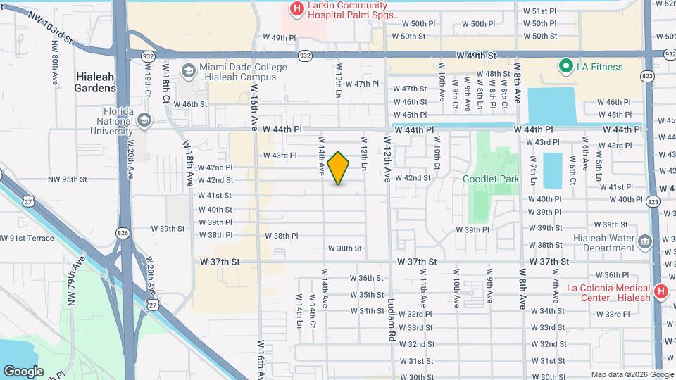 1345 W 41st St, Unit 6 Map and Location Details