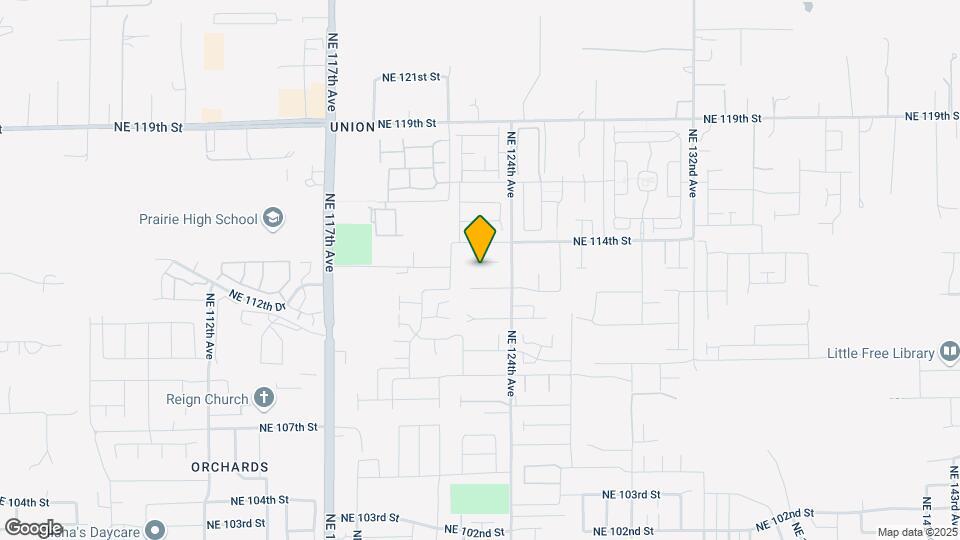 12309 NE 113th Cir Map and Location Details