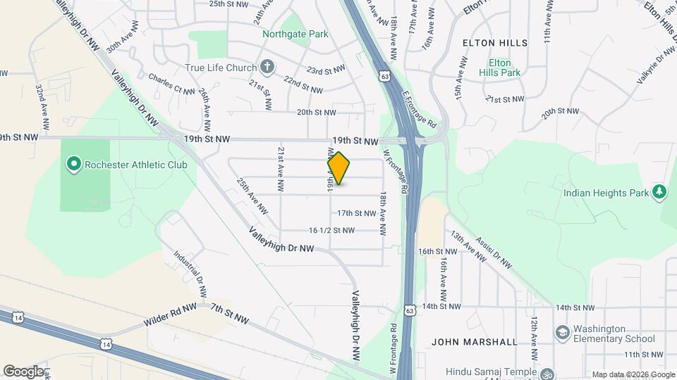 1863-17 1/2 17 1/2 St NW Map and Location Details