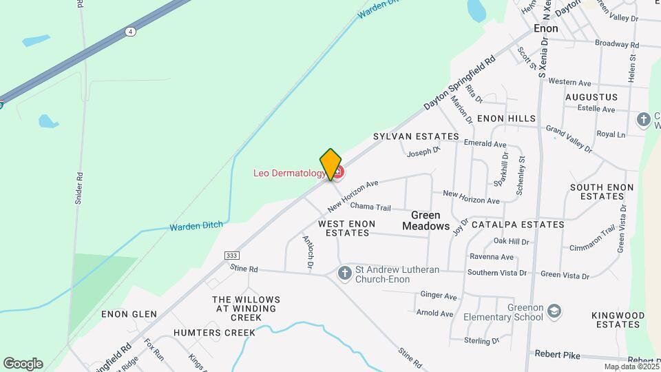 7153 Dayton Springfield Rd, Unit B Mapa y Detalles de la Ubicación