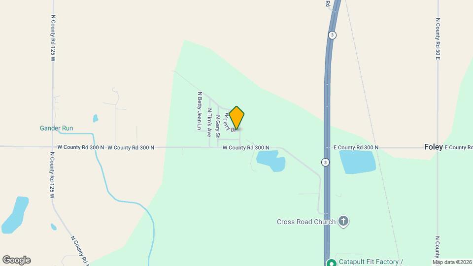 509 W Terry Dr Map and Location Details