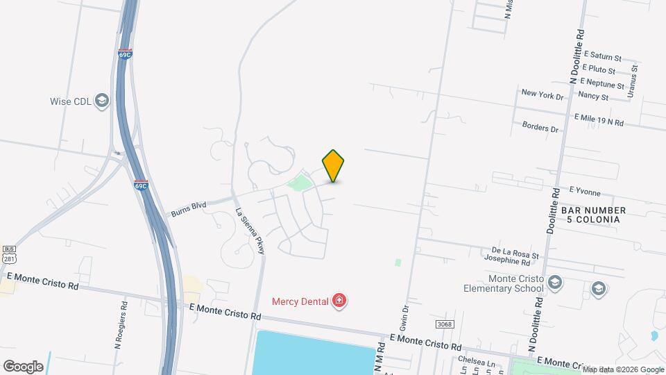 2016 Santa Fe Cir Map and Location Details