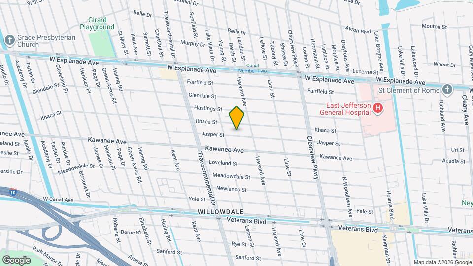 4825 Jasper St Mapa y Detalles de la Ubicación