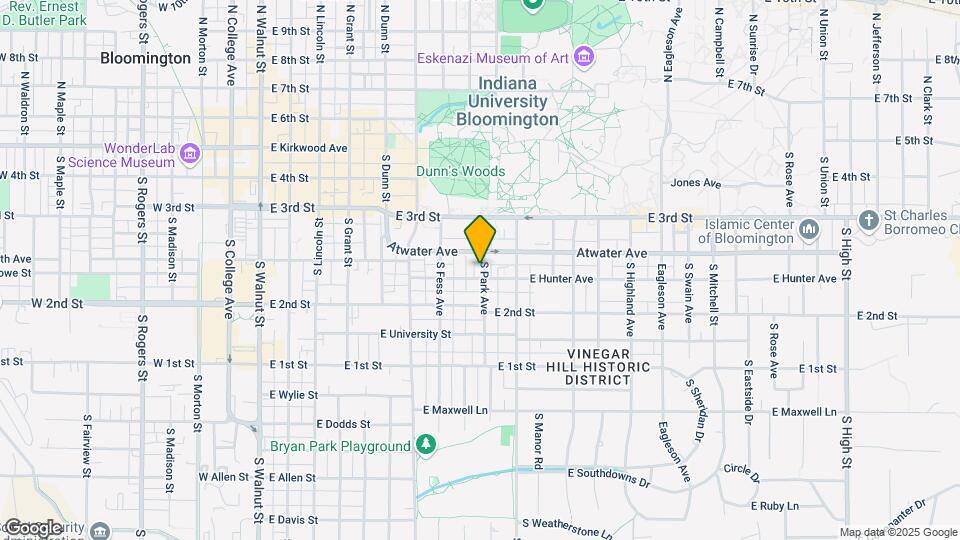 729 E Hunter Ave Mapa y Detalles de la Ubicación