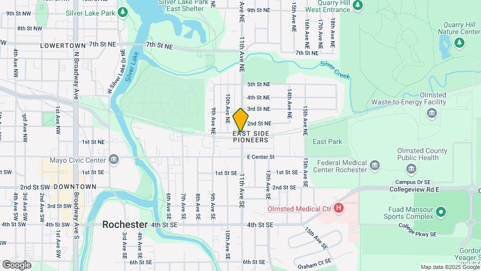 107 11th Ave NW Map and Location Details
