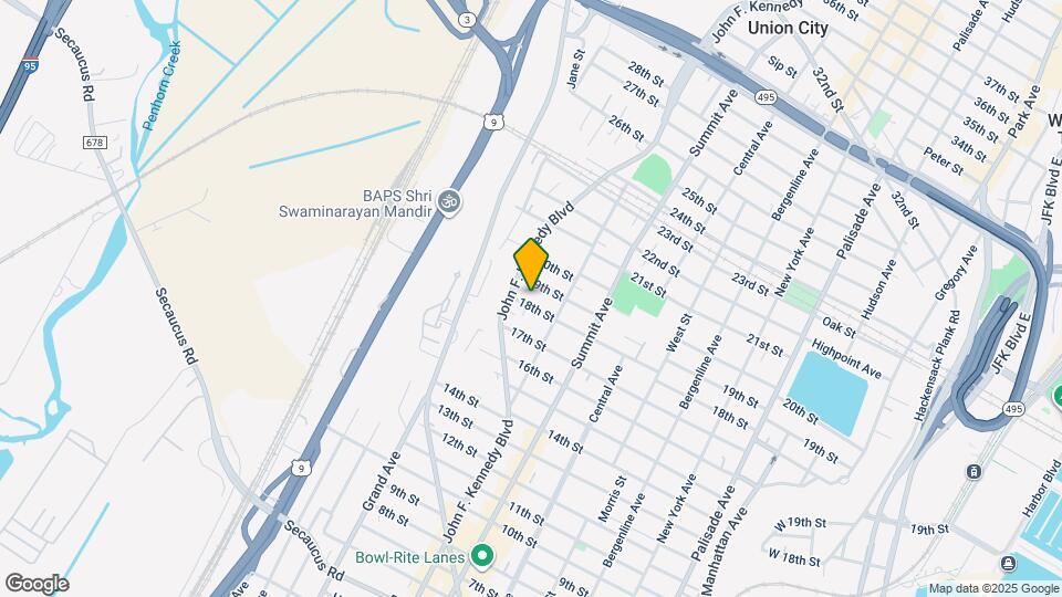 920 18th St Map and Location Details